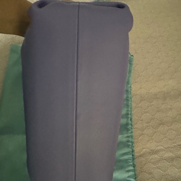 NWT Tiffany & Fred Purple Leatger Chain shoulder bag - Picture 4 of 7